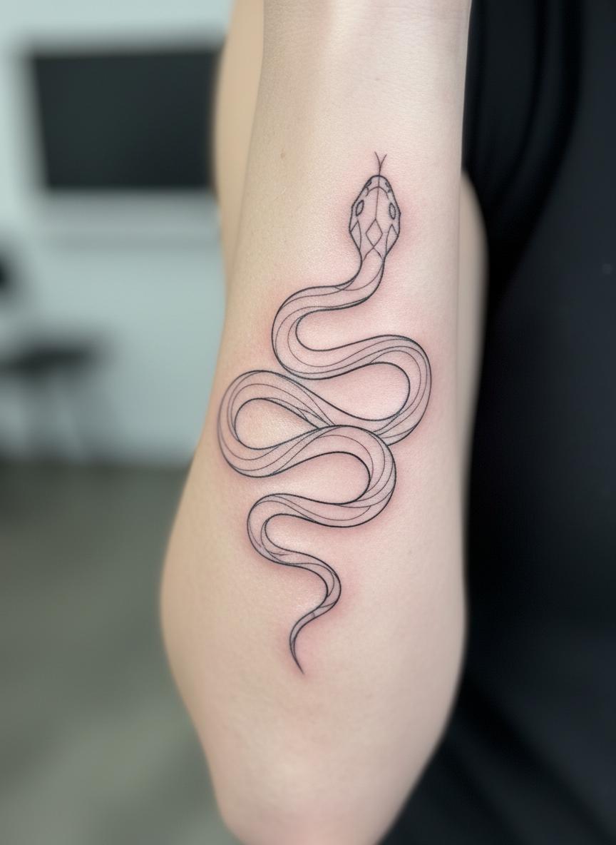 Fine Line Snake